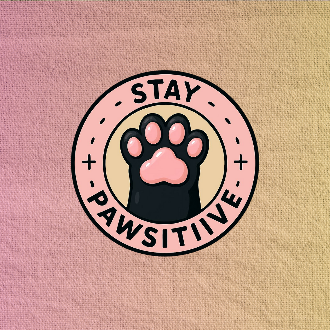 Stay pawsitive