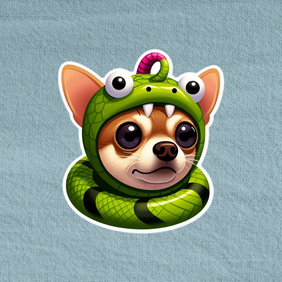 Snake Costume Chihuahua