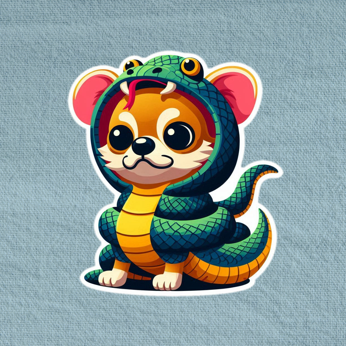 Snake Costume Chihuahua