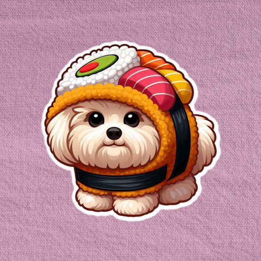 Sushi Costume Maltipoo