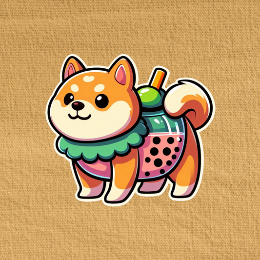 Bubble Tea Shiba Inu