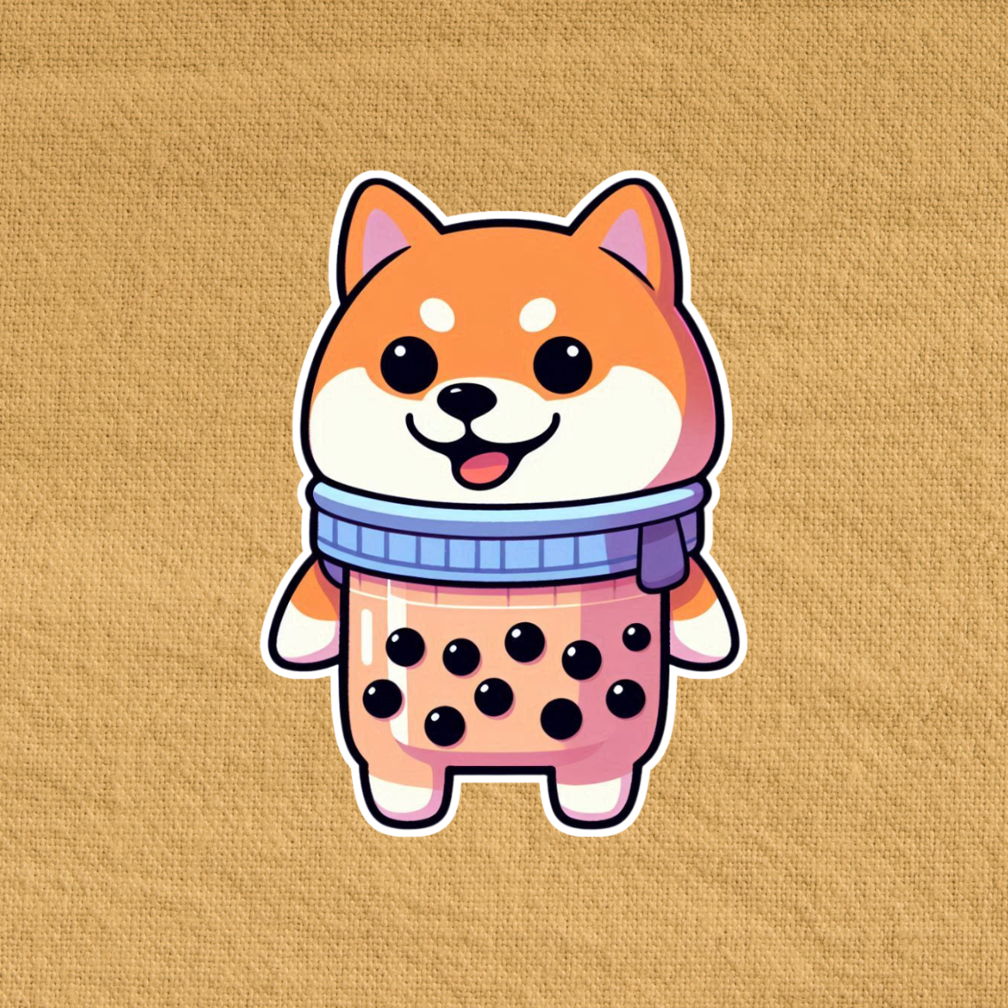 Bubble Tea Shiba Inu