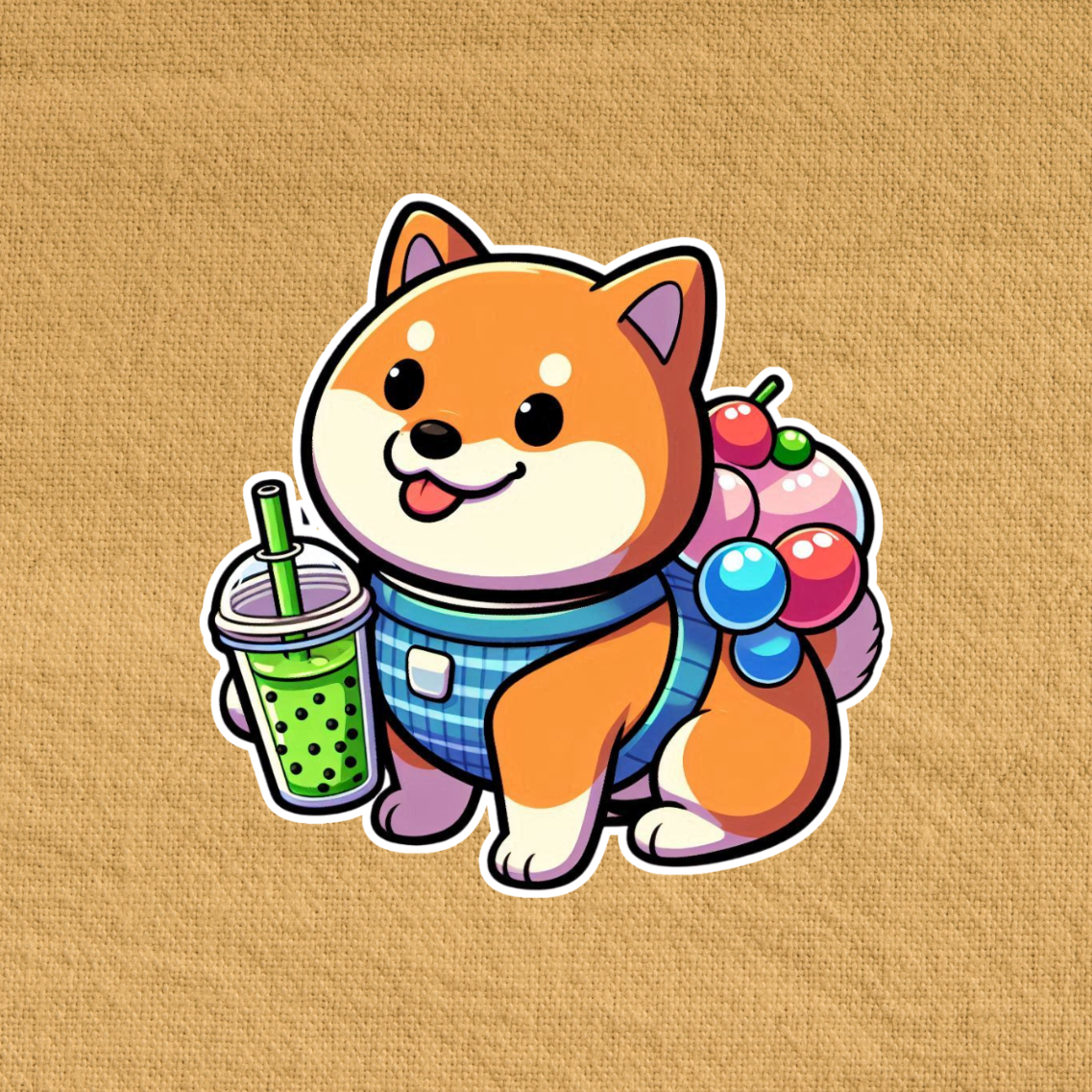 Bubble Tea Shiba Inu