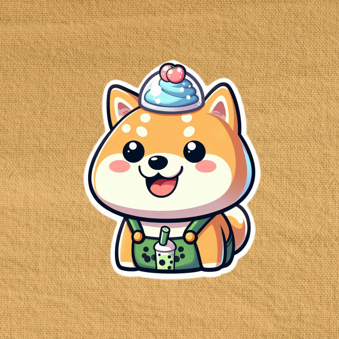 Bubble Tea Shiba Inu