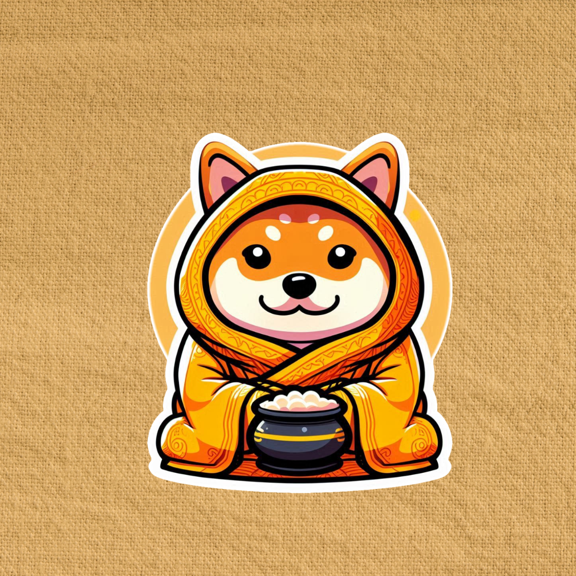 Laksa Costume Shiba Inu