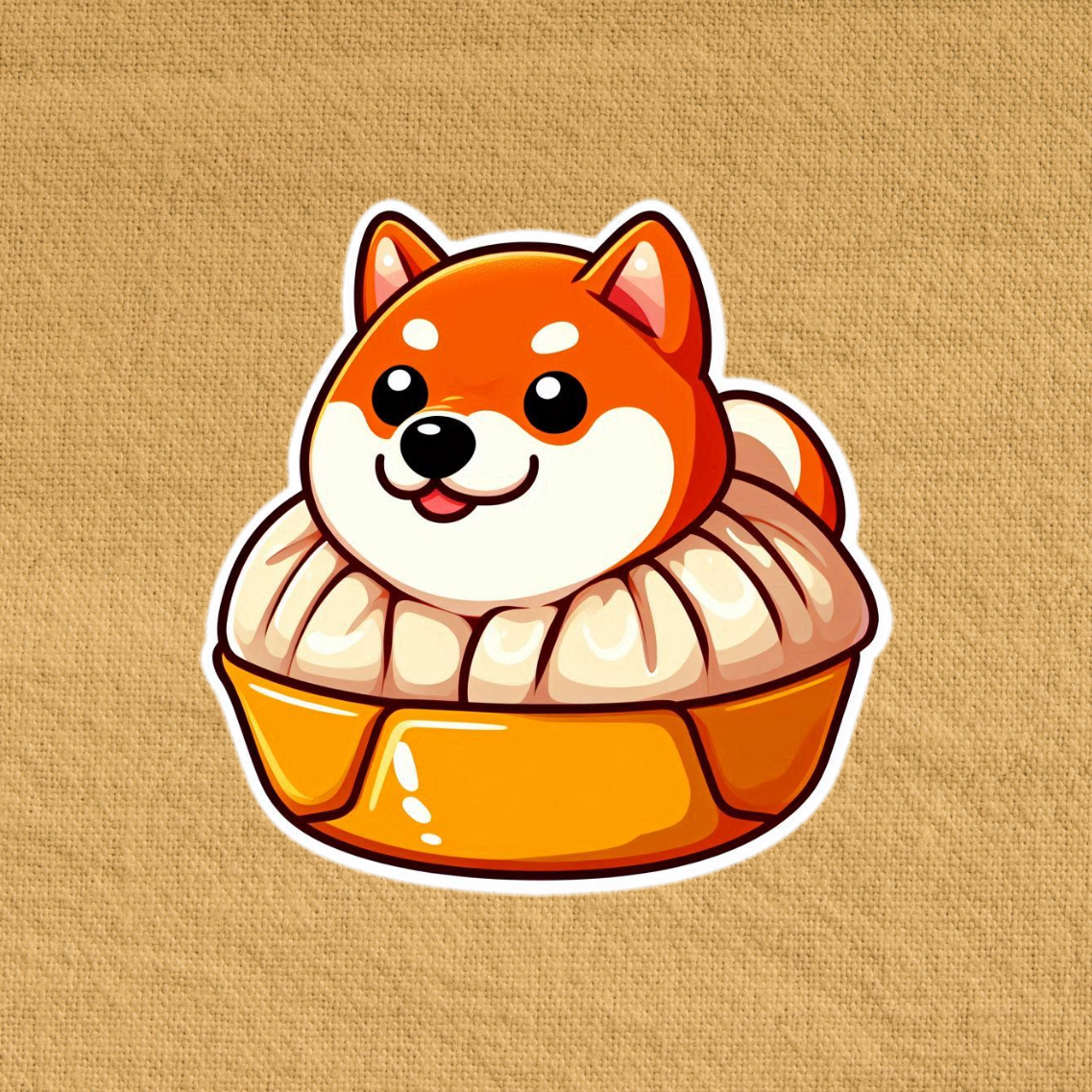 Dumpling Costume Shiba Inu