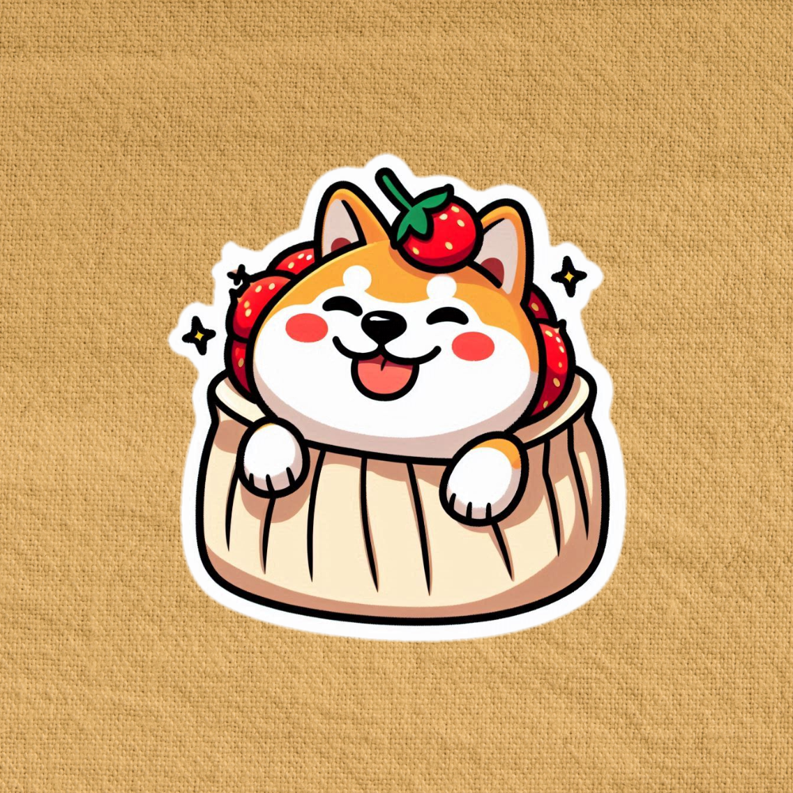 Dumpling Costume Shiba Inu