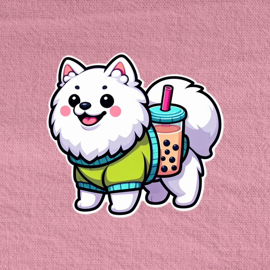 Bubble Tea Japanese Spitz