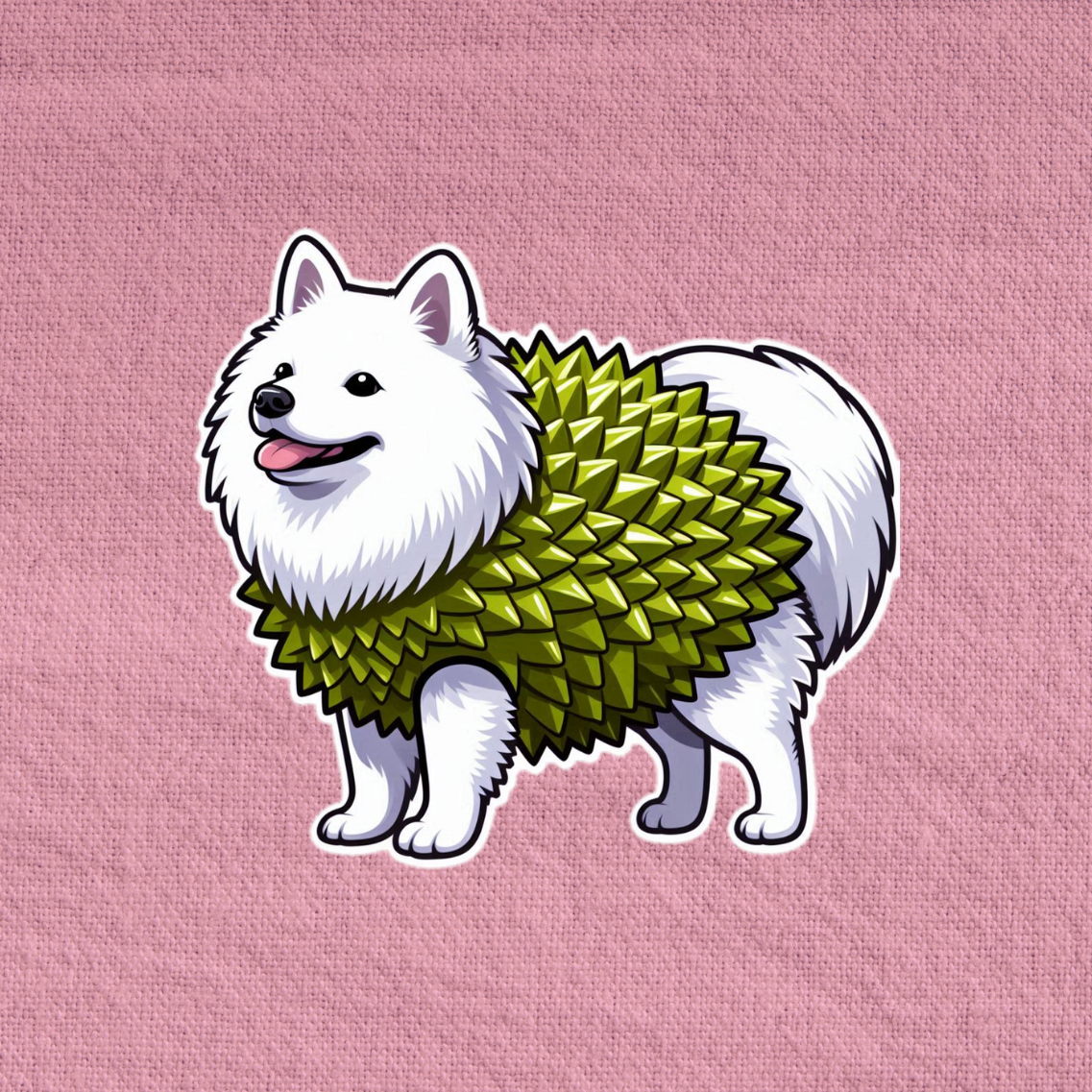 Durian Costume Japanese Spitz