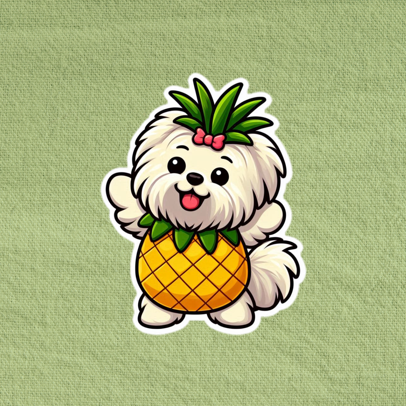 Pineapple Costume Maltese