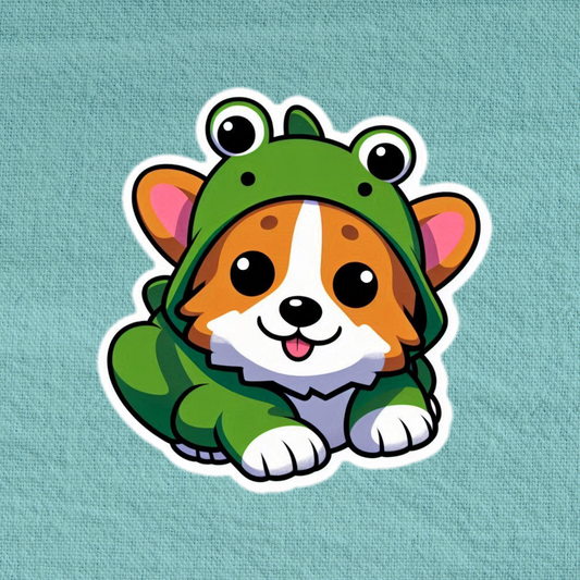 Frog Costume Corgi