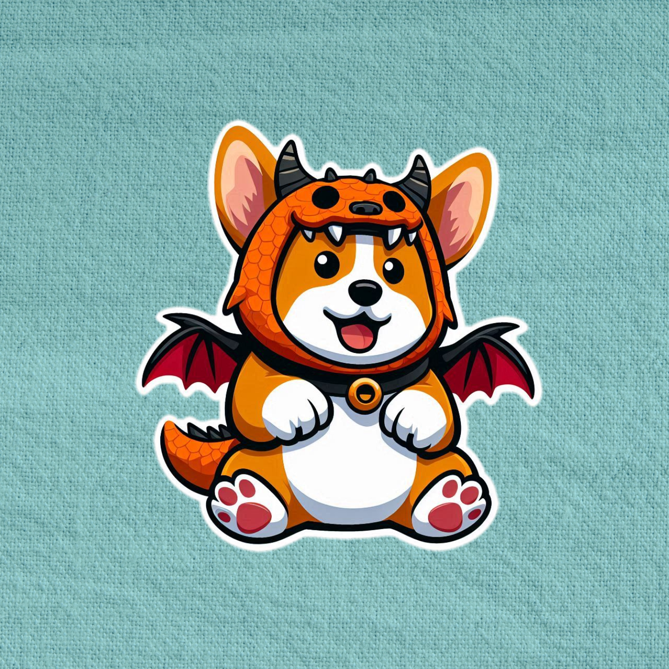 Dragon Costume Corgi