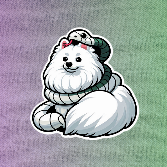 Snake Samoyed