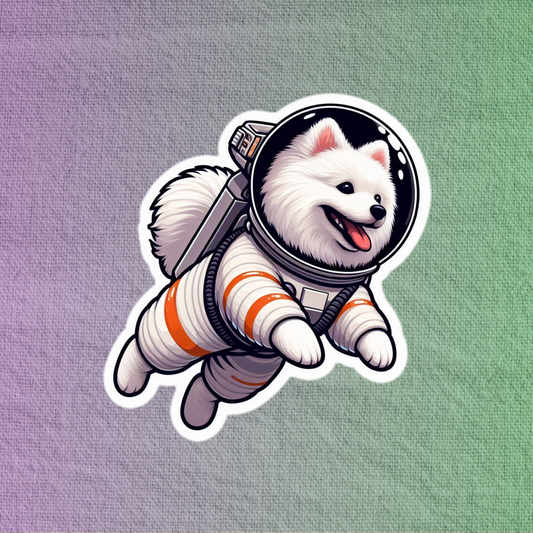 Astronaut Samoyed