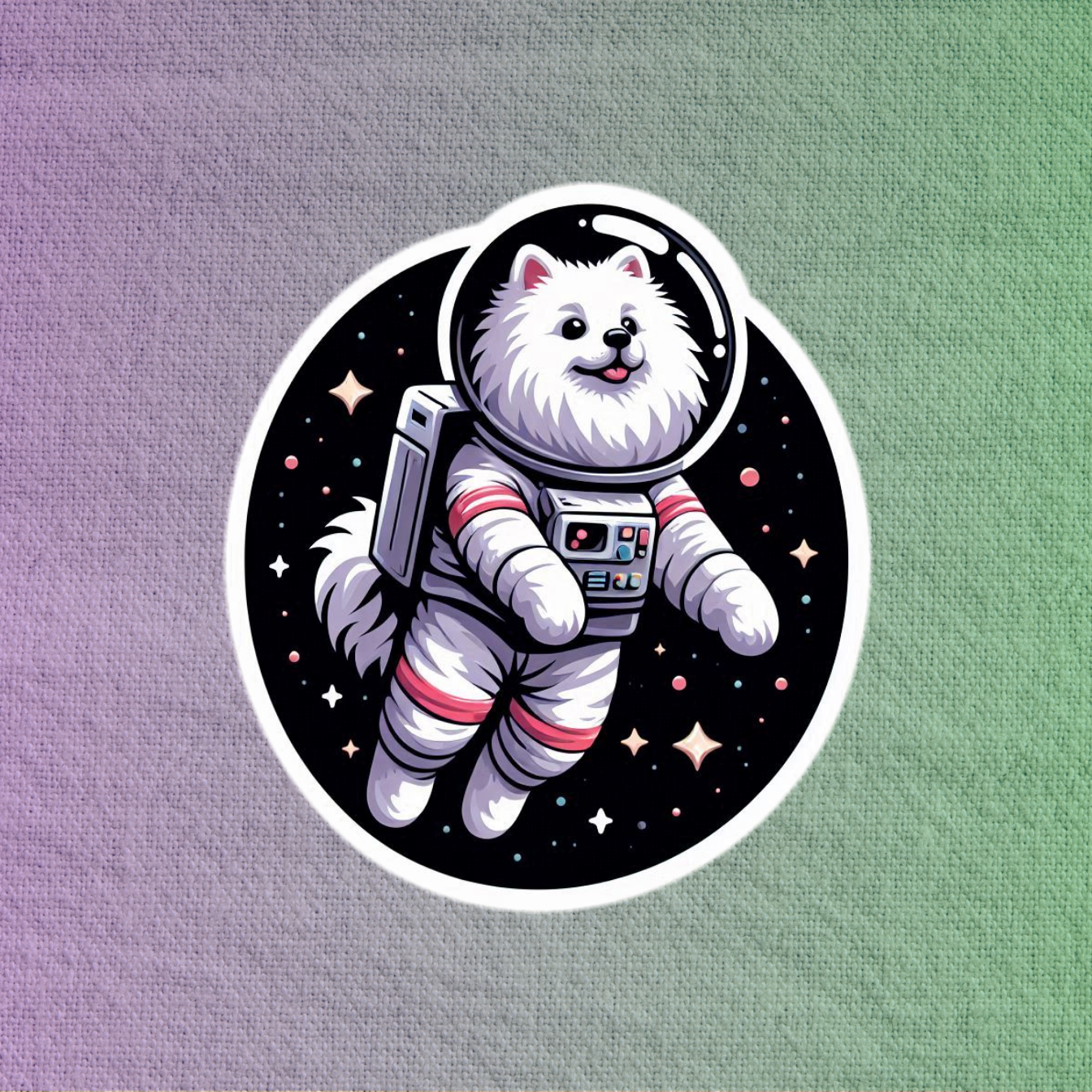 Astronaut Samoyed