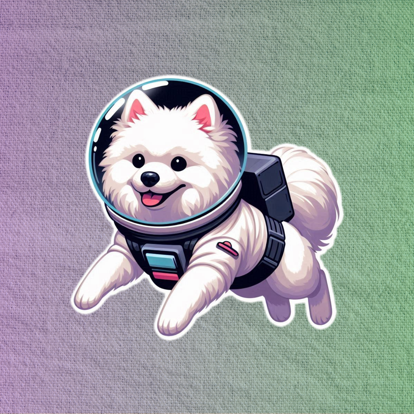 Astronaut Samoyed