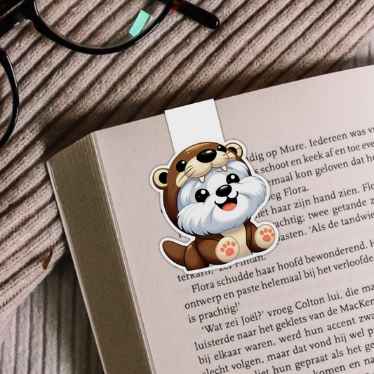 Maltese Magnetic Bookmark