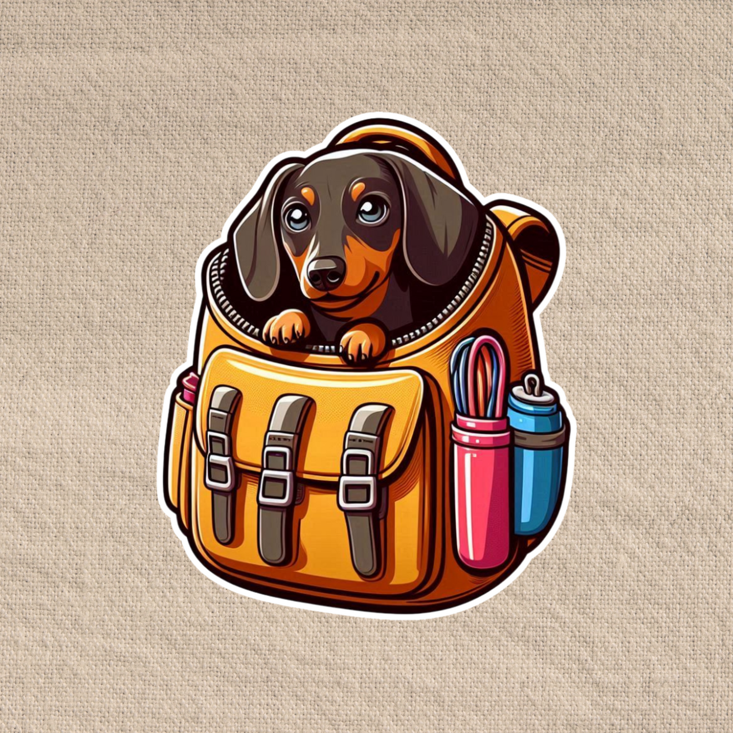 Backpack Dachshund