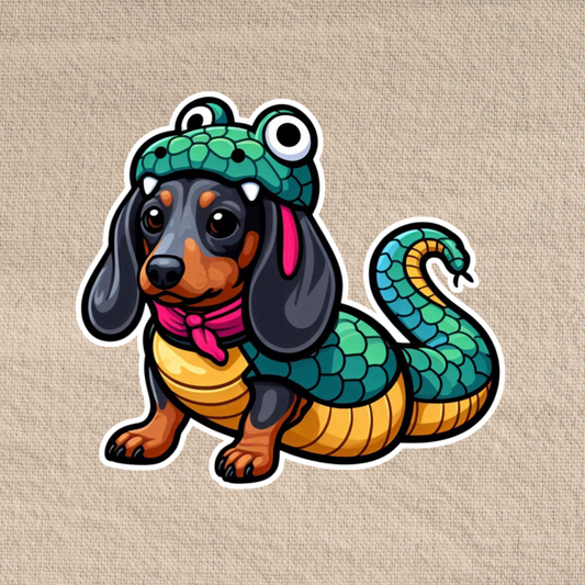 Snake Costume Dachshund