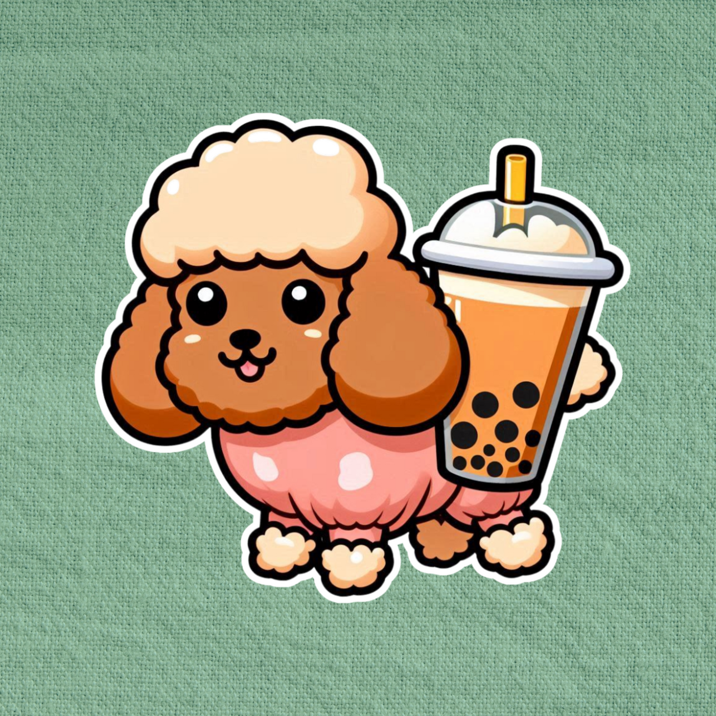Bubble Tea Poodle – Brown Edition