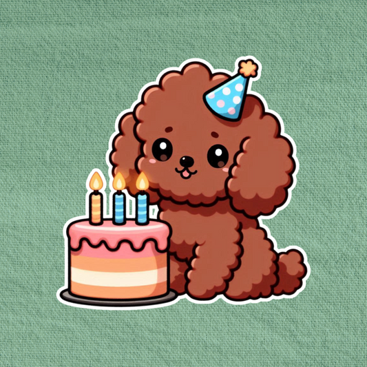 Birthday Poodle