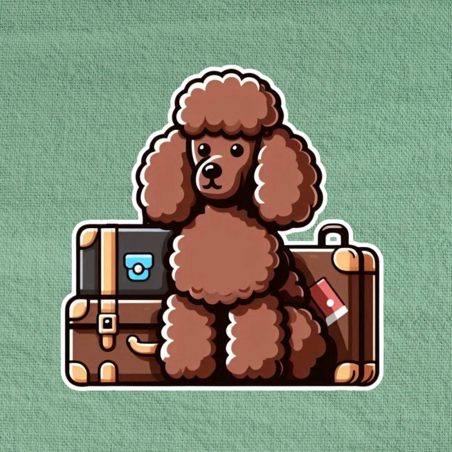Travelling Poodle – Brown Edition