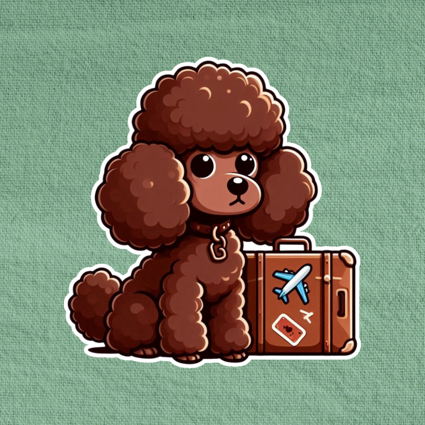 Travelling Poodle – Brown Edition