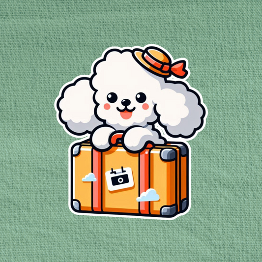 Travelling Poodle – White Edition