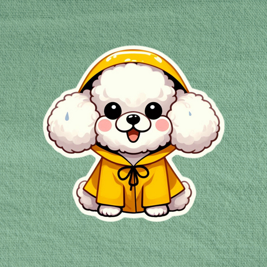 Rain Coat Poodle