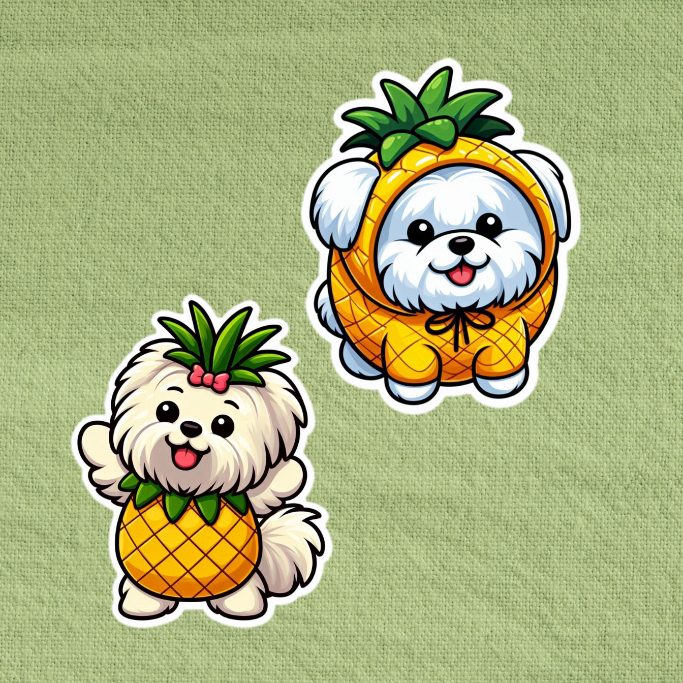 Pineapple Costume Maltese