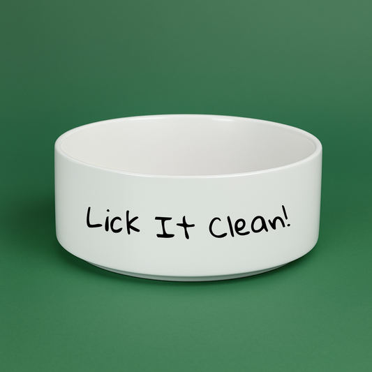 Food Bowl - Lick it clean