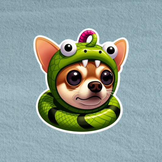 Snake Costume Chihuahua