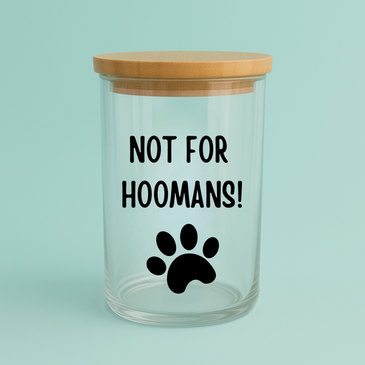 Not For Humans Treat Jar