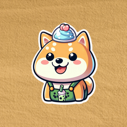 Bubble Tea Shiba Inu