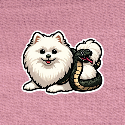 Snake Costume Japanese Spitz