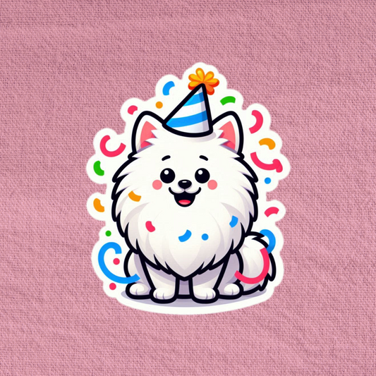 Birthday Japanese Spitz