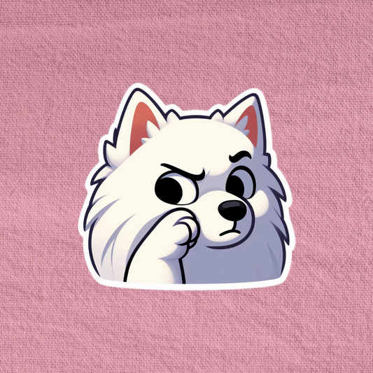 Suspicious Japanese Spitz