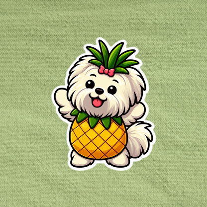 Pineapple Costume Maltese