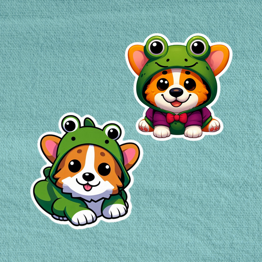 Frog Costume Corgi