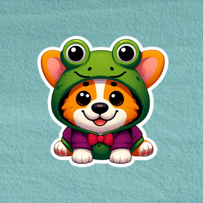 Frog Costume Corgi
