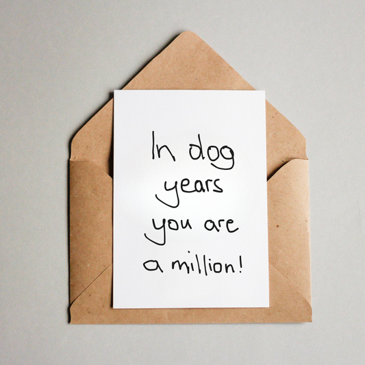 Birthday Card - Million Years