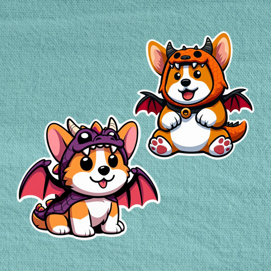 Dragon Costume Corgi
