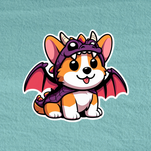 Dragon Costume Corgi