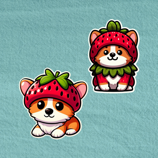 Strawberry Corgi