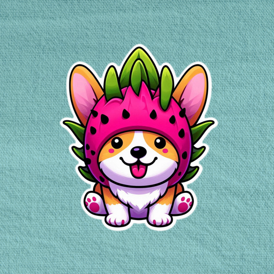 Dragon Fruit Corgi