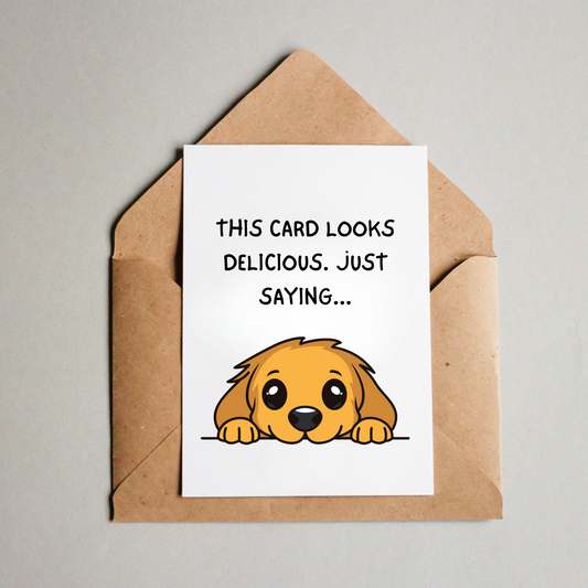 Birthday Card - Delicious
