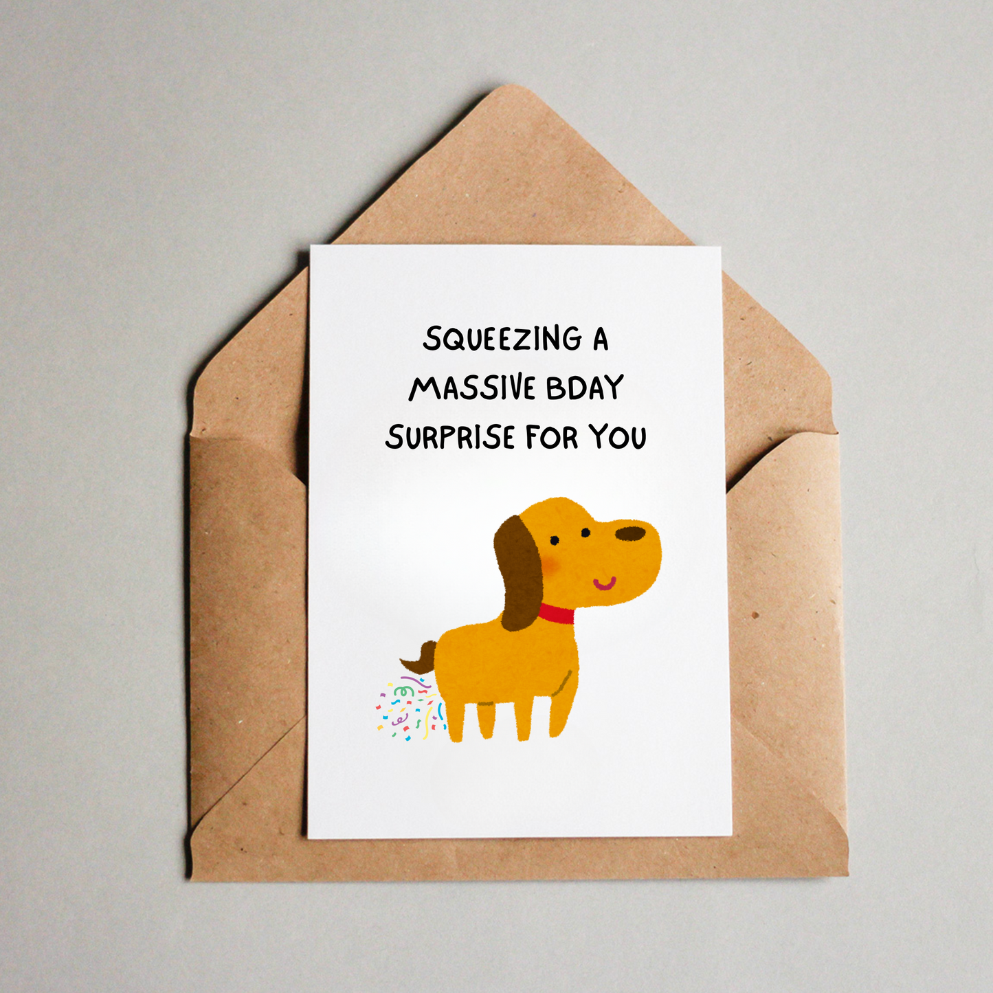 Birthday Card - Surprise