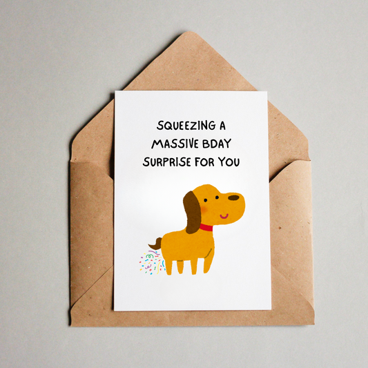 Birthday Card - Surprise