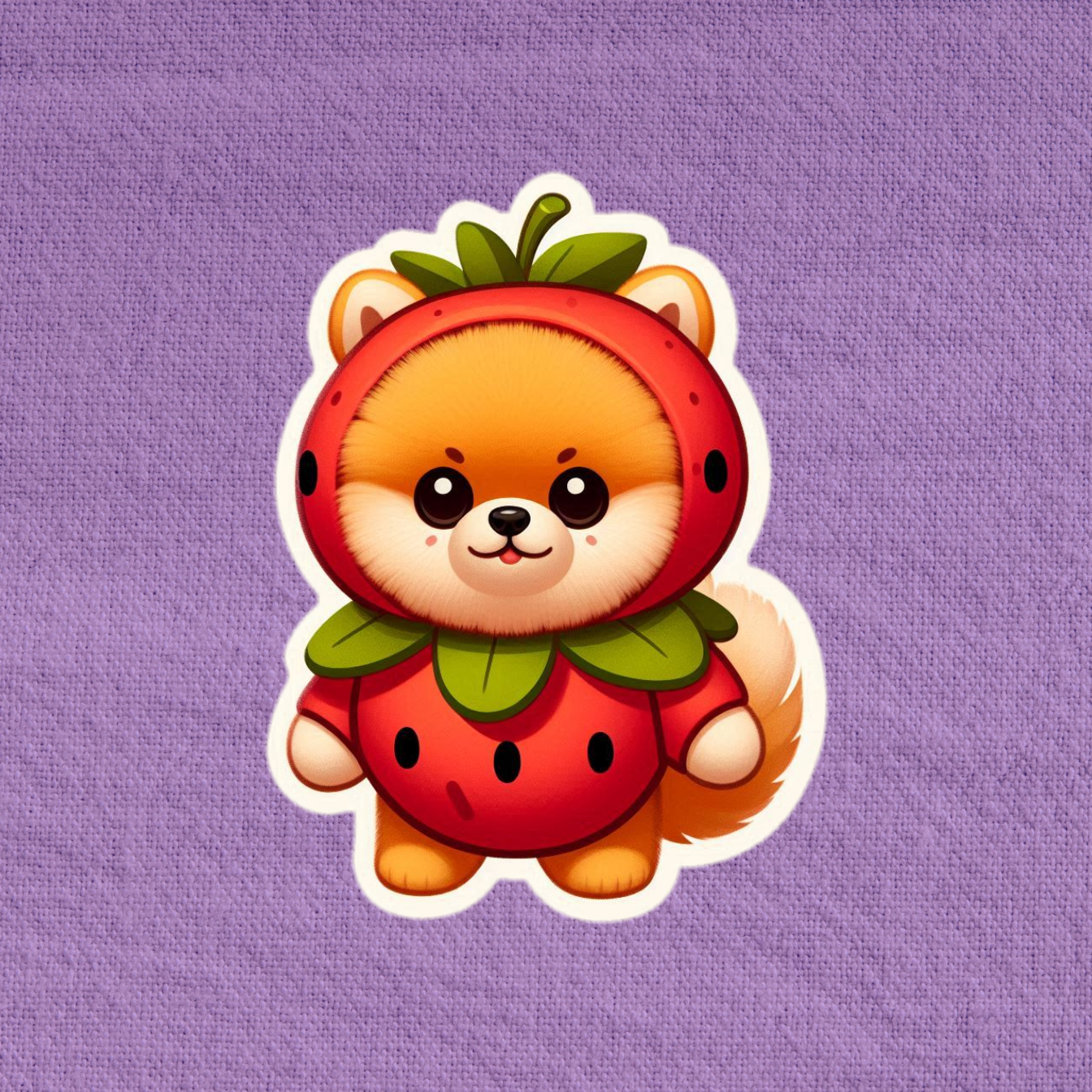 Strawberry Pomeranian - Orange Edition
