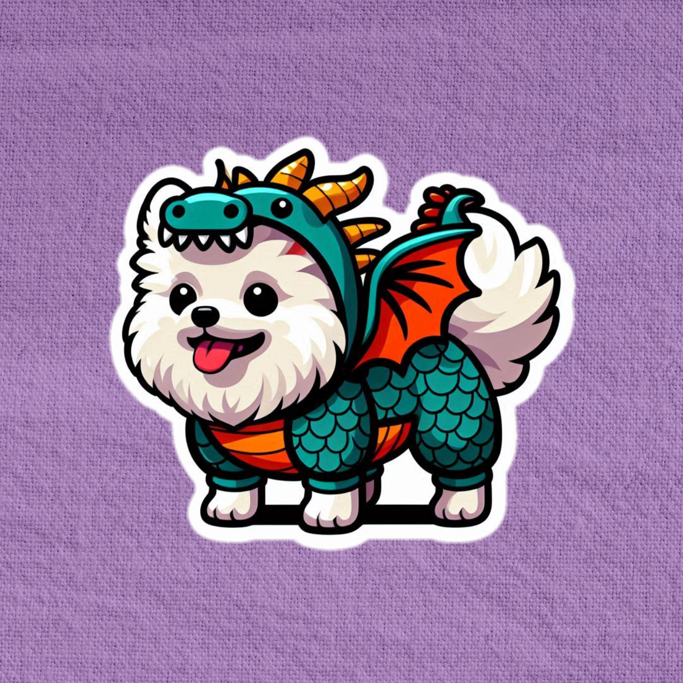 Dragon Costume Pomeranian
